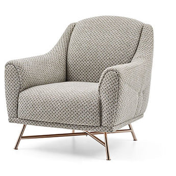 Fotoliu Britta, picioare metal