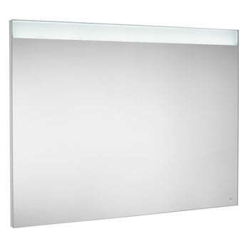 Oglinda cu iluminare LED superioara si inferioara, cu folie anti-aburire, 110 cm