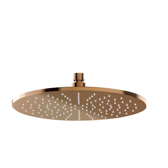 Palarie dus rotunda, ø 300 mm, Rose Gold