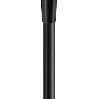 Furtun duș ½" din PVC satinat, antitorsiune, 1,75 m, Black Matt