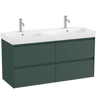 Unik (unitate de bază cu patru sertare si lavoar dublu), 120 cm