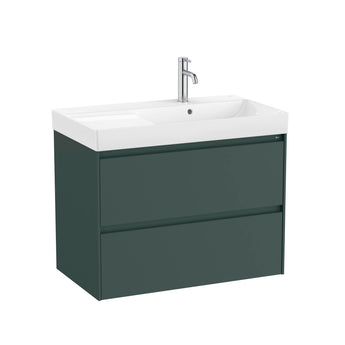 Unik (unitate de bază cu doua sertare si lavoar pe dreapta), 80 cm