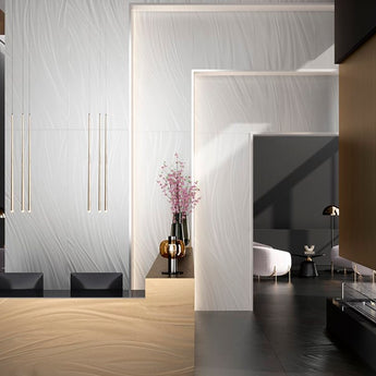 Gresie portelanata Luce White, 100 cm x 100 cm