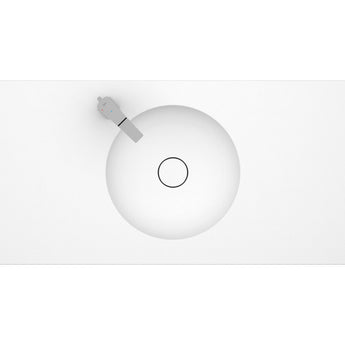 Lavoar cu portprosop suspendat MODO, White