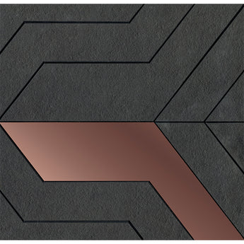 Mozaic FOCUS BLACK COPPER 28 cm x 29 cm