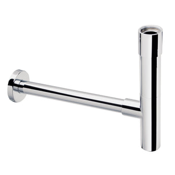 Conector de evacuare 1 1/4" pentru lavoare, Crom