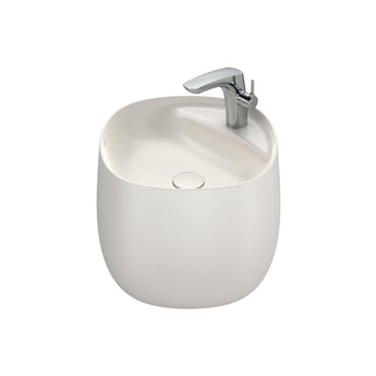 Lavoar totem suspendat FINECERAMIC®, Beige