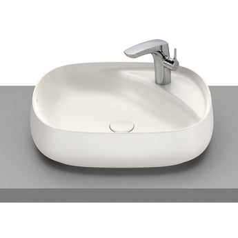 Lavoar pe blat FINECERAMIC®, 60 cm, Beige