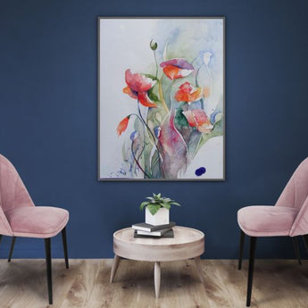 Scaun Celine Lines Blush Pink