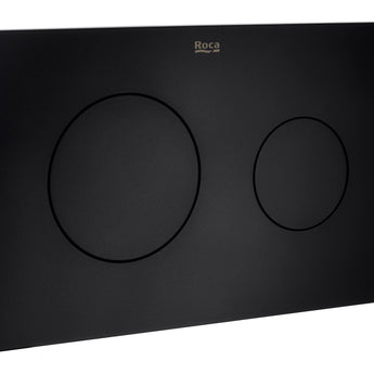 PL10 DUAL - Placa de actionare cu dubla comanda pentru rezervor ascuns, finisaj Matt Black