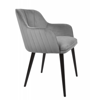 Scaun Jaqueline Light Smoke