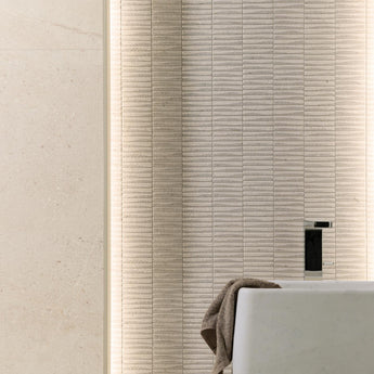 Faianta Durango Bone, 33,3 cm x 100 cm, crem