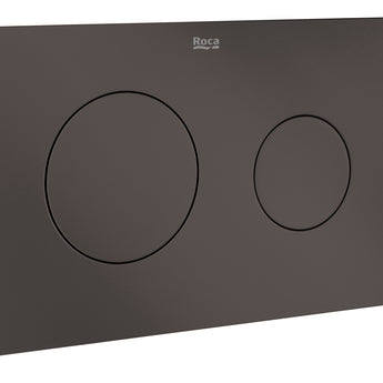 PL10 DUAL - Placa de actionare cu dubla comanda pentru rezervor ascuns, finisaj Coffee