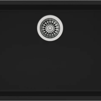 Chiuveta Tegranite+, 1 cuva, undermount, FORSQUARE 72.40 TG BK