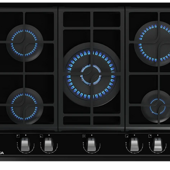 Plita pe gaz din cristal cu sistem ExactFlame 70 cm GZC 75330