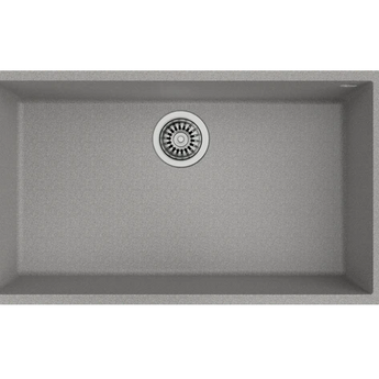 Chiuveta Tegranite+, 1 cuva, undermount, FORSQUARE 72.40 TG ST