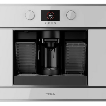 Automat espresso incorporabil cu capsule sau cafea macinata CLC 835 MC WHITE