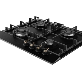 Plita pe gaz cu butoane frontale metalice si gratare din fonta, 60 cm GSC 64320 RBC Promo