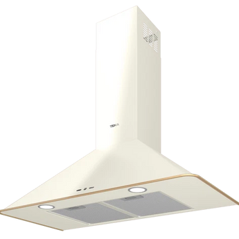 Hota semineu design vertical, forma piramida, 90 cm, DOS 90.2 VANILLA