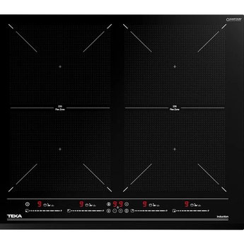 Plita electrica cu inductie, 60 cm, MultiSlider Touch Control, 4 zone de preparare, IZF 64600 BK MSP, 60 cm