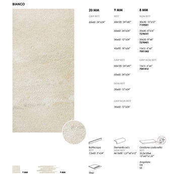 Gesie portelanata StoneQuartz, 60 cm x 60 cm, Bianco