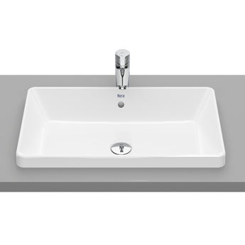 Lavoar in blat din portelan, 60 cm, forma patrata