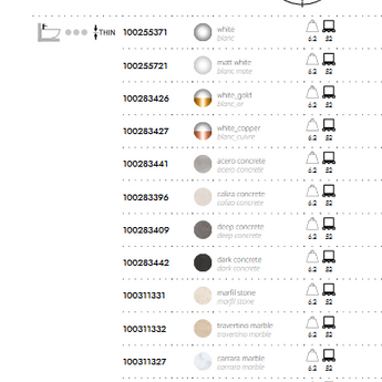 Lavoar pe blat Lounge, 40 cm, Cupru