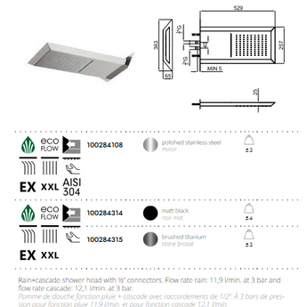 Palarie dus OXO, Crom