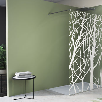 Paravan de dus EASY STR4P Tree, 100 x 200 cm